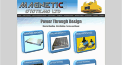 Desktop Screenshot of magsystems.co.uk